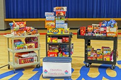 Donated Snacks Fulfills Student's Request
