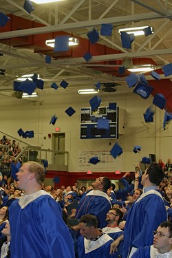 Graduation Caps School Year