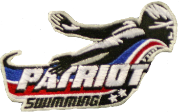 Patriot swimming logo